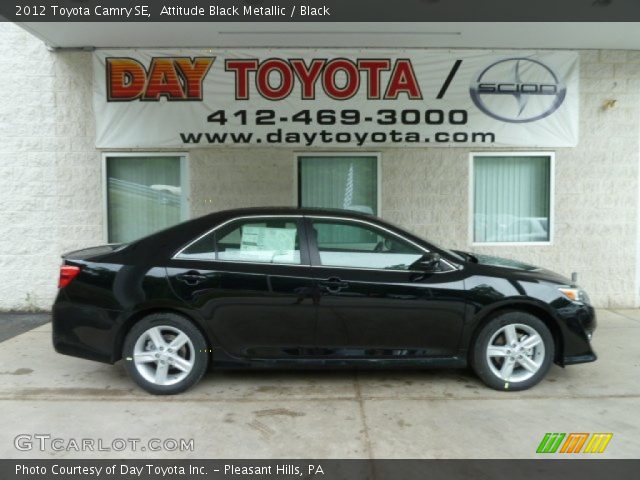 2012 Toyota Camry SE in Attitude Black Metallic