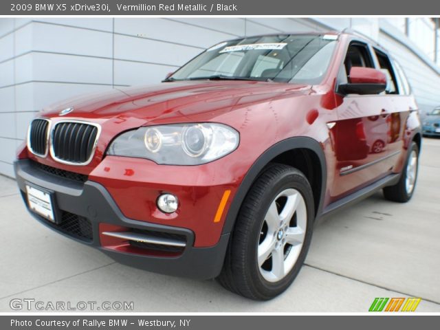 2009 BMW X5 xDrive30i in Vermillion Red Metallic