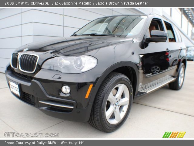2009 BMW X5 xDrive30i in Black Sapphire Metallic