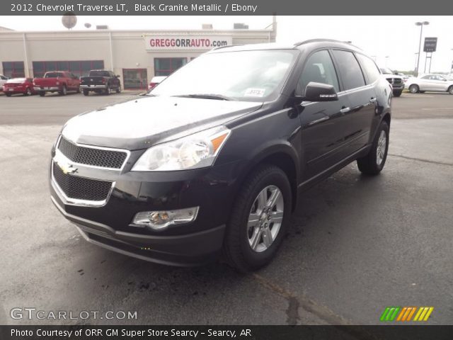 2012 Chevrolet Traverse LT in Black Granite Metallic