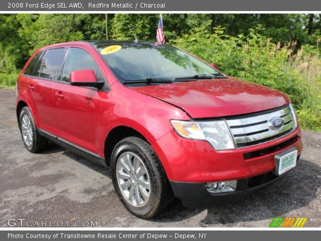 2008 Ford Edge SEL AWD in Redfire Metallic