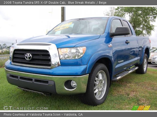 2008 Toyota Tundra SR5 X-SP Double Cab in Blue Streak Metallic