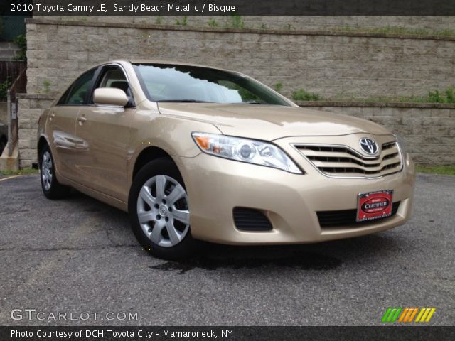 2010 Toyota Camry LE in Sandy Beach Metallic