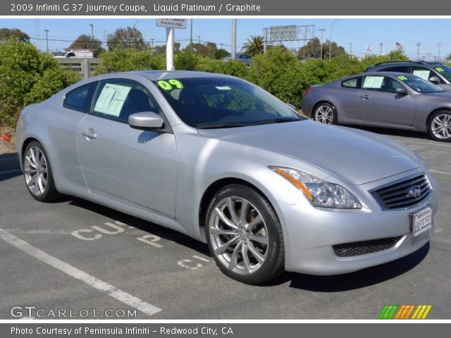 2009 Infiniti G 37 Journey Coupe in Liquid Platinum