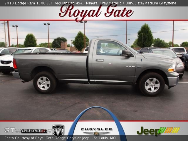 2010 Dodge Ram 1500 SLT Regular Cab 4x4 in Mineral Gray Metallic