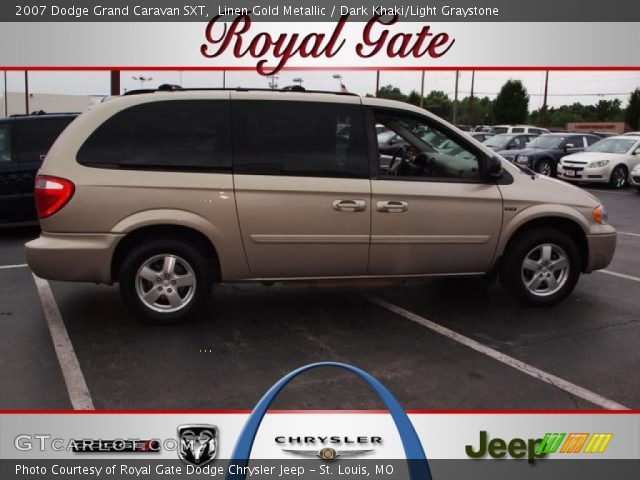 2007 Dodge Grand Caravan SXT in Linen Gold Metallic