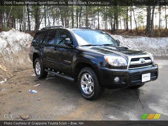 2006 Toyota 4Runner Sport Edition 4x4 in Black