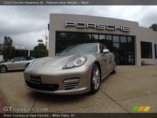 2010 Porsche Panamera 4S in Platinum Silver Metallic
