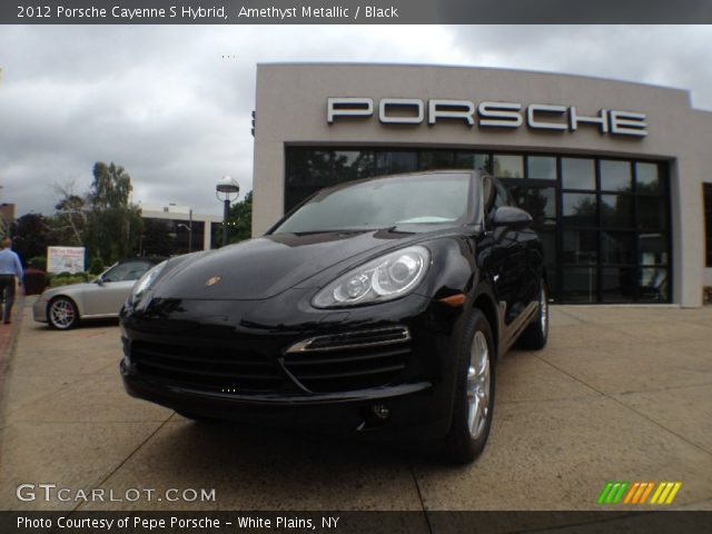 2012 Porsche Cayenne S Hybrid in Amethyst Metallic