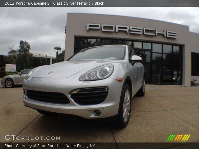 2012 Porsche Cayenne S in Classic Silver Metallic