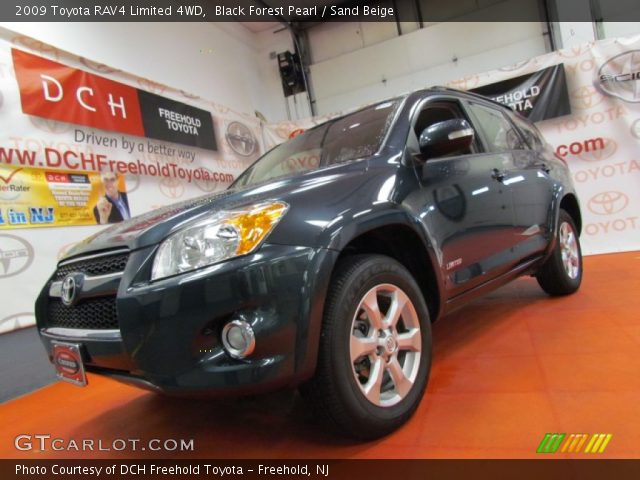2009 Toyota RAV4 Limited 4WD in Black Forest Pearl