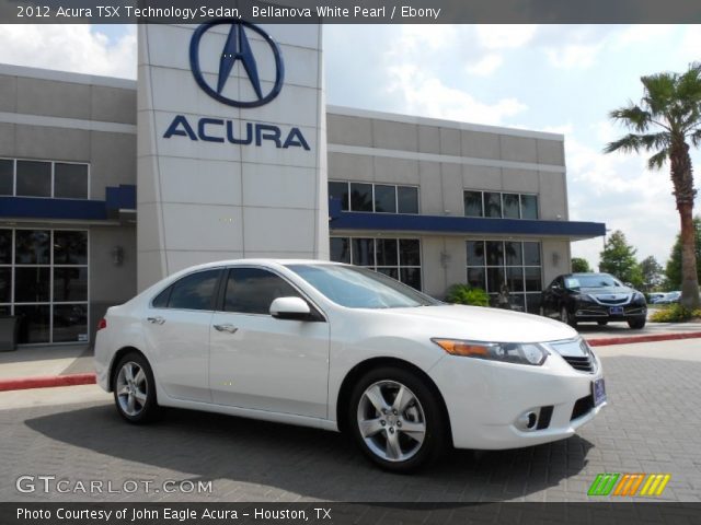 2012 Acura TSX Technology Sedan in Bellanova White Pearl