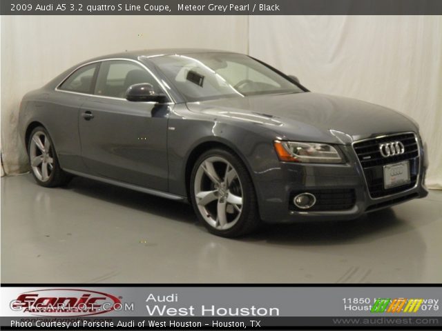 2009 Audi A5 3.2 quattro S Line Coupe in Meteor Grey Pearl