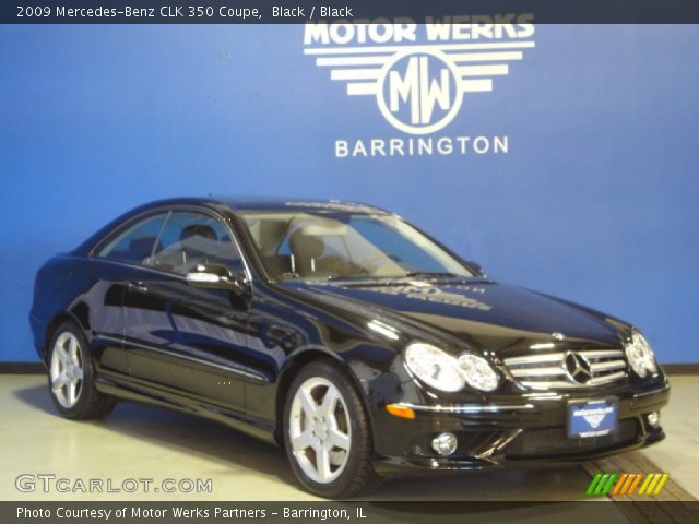 2009 Mercedes-Benz CLK 350 Coupe in Black
