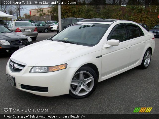 2005 Acura TL 3.2 in White Diamond Pearl