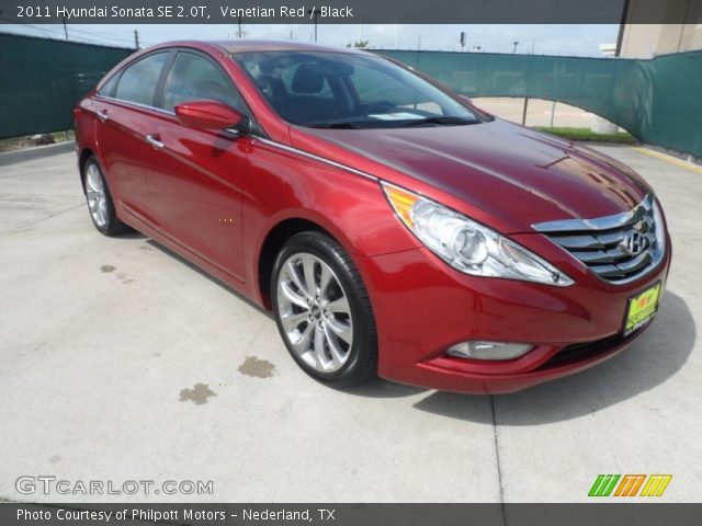 2011 Hyundai Sonata SE 2.0T in Venetian Red