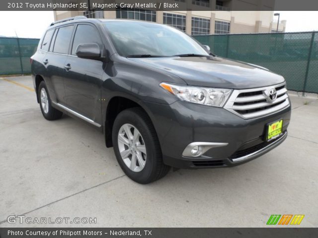 2012 Toyota Highlander SE in Magnetic Gray Metallic