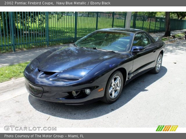 2002 Pontiac Firebird Coupe in Navy Blue Metallic