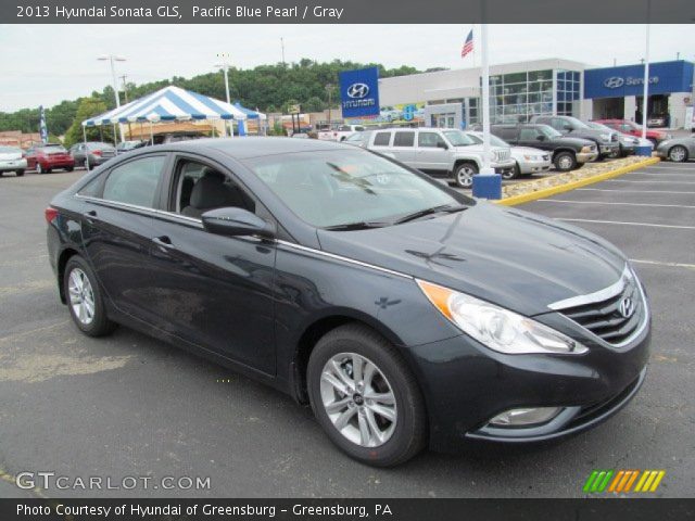 2013 Hyundai Sonata GLS in Pacific Blue Pearl
