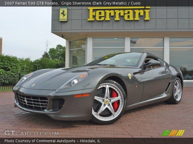 2007 Ferrari 599 GTB Fiorano  in Grigio Silverstone (Dark Grey Metallic)