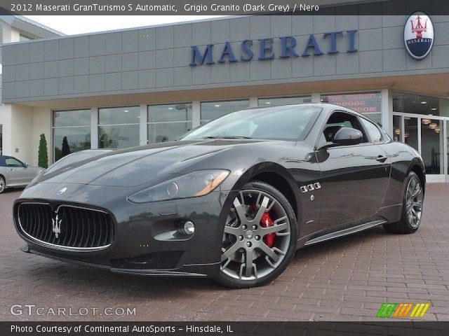 2012 Maserati GranTurismo S Automatic in Grigio Granito (Dark Grey)