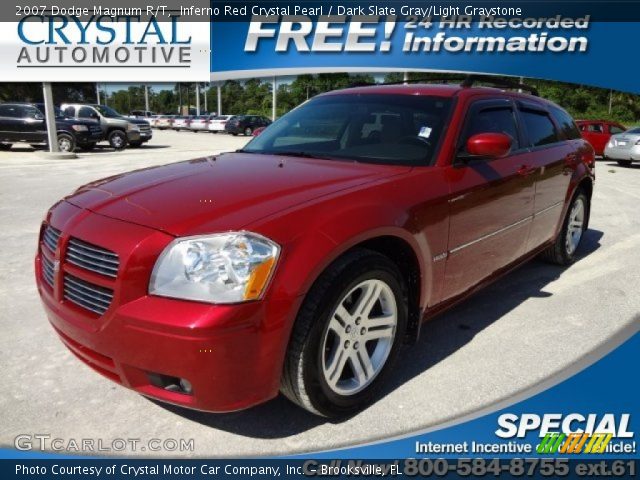 2007 Dodge Magnum R/T in Inferno Red Crystal Pearl