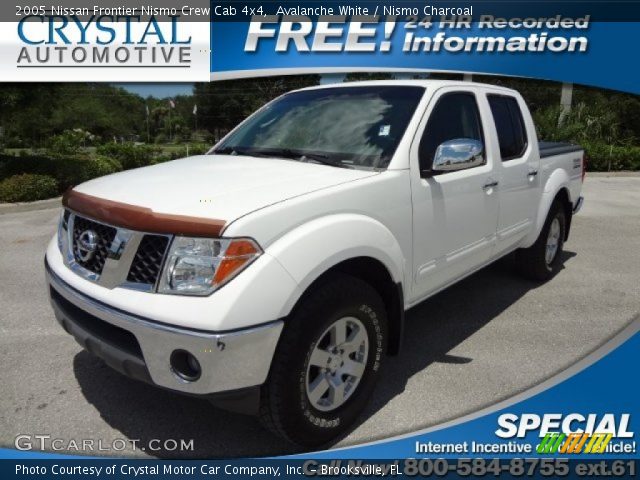 2005 Nissan Frontier Nismo Crew Cab 4x4 in Avalanche White