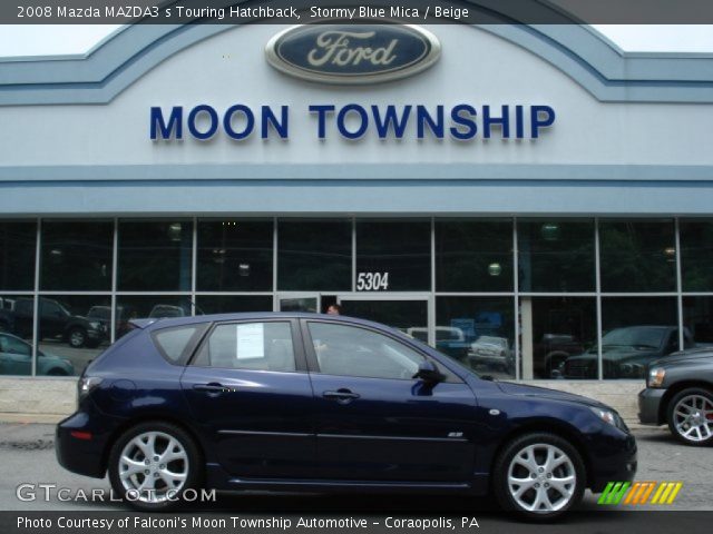 2008 Mazda MAZDA3 s Touring Hatchback in Stormy Blue Mica