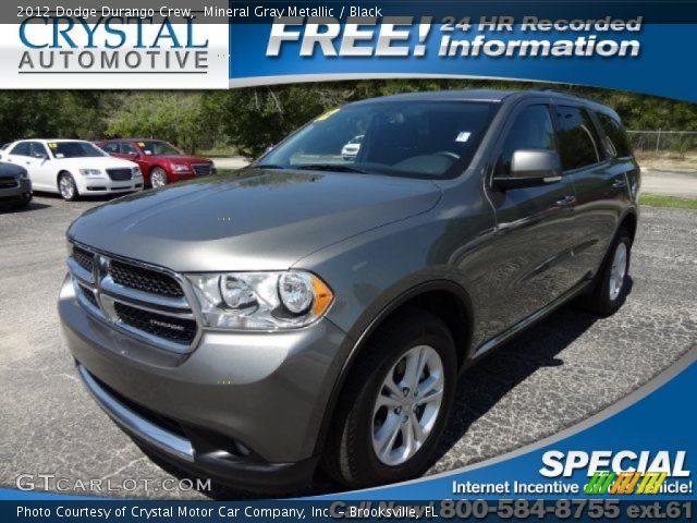 2012 Dodge Durango Crew in Mineral Gray Metallic