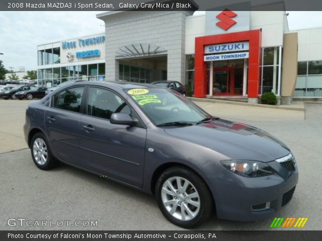 2008 Mazda MAZDA3 i Sport Sedan in Galaxy Gray Mica