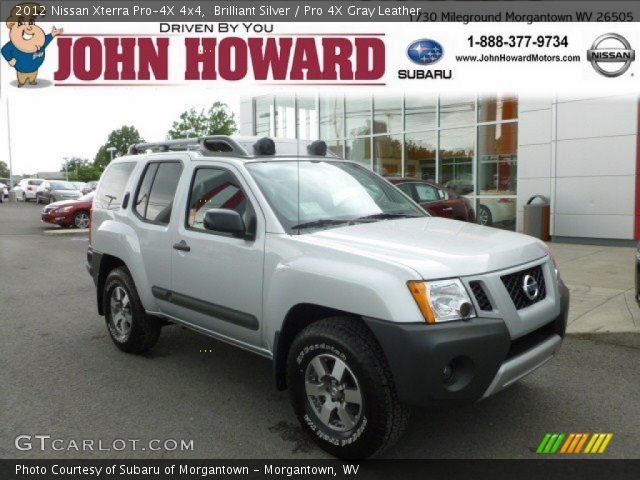 2012 Nissan Xterra Pro-4X 4x4 in Brilliant Silver