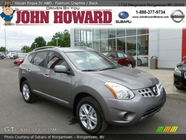 2012 Nissan Rogue SV AWD in Platinum Graphite