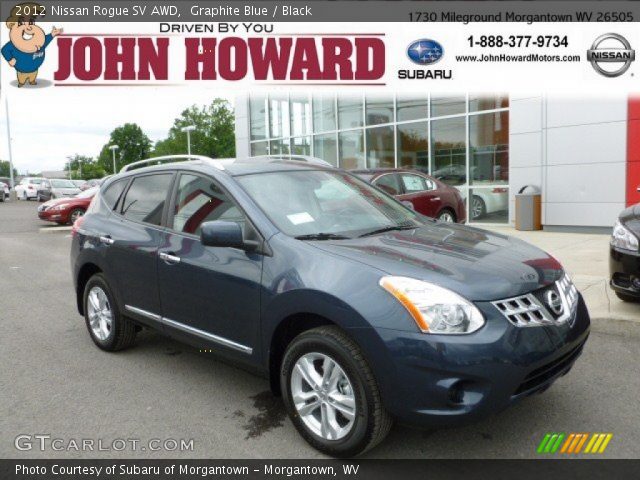 2012 Nissan Rogue SV AWD in Graphite Blue