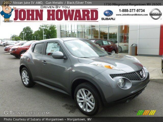 2012 Nissan Juke SV AWD in Gun Metallic