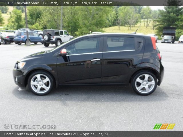 2012 Chevrolet Sonic LTZ Hatch in Black