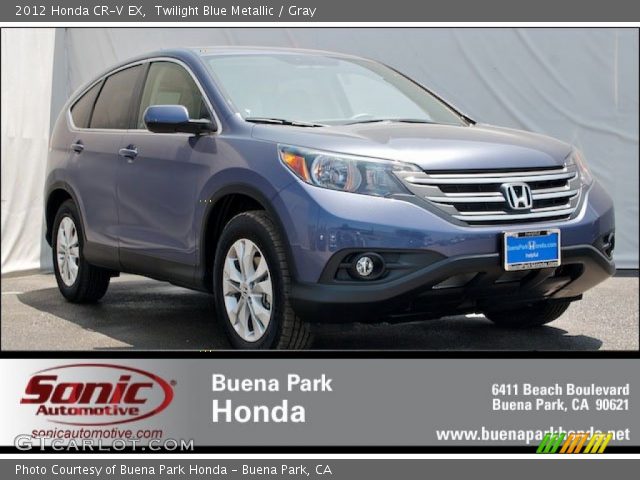 2012 Honda CR-V EX in Twilight Blue Metallic