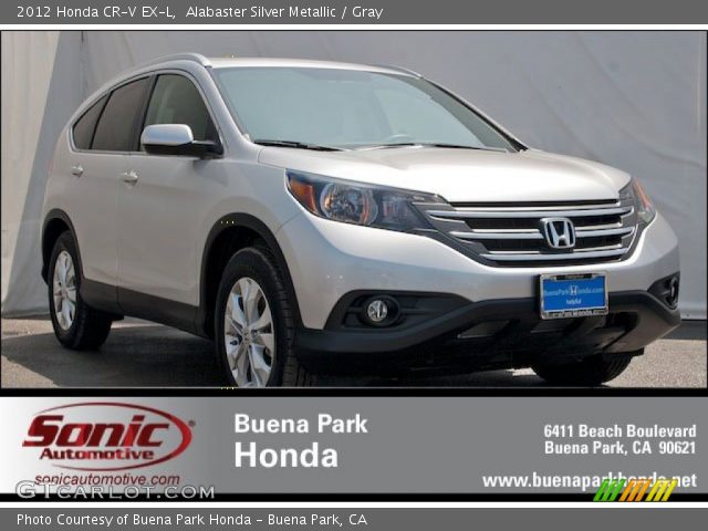 2012 Honda CR-V EX-L in Alabaster Silver Metallic