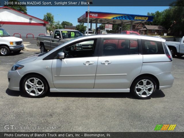 2008 Mazda MAZDA5 Sport in Sunlight Silver