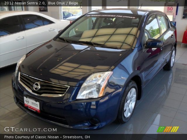 2012 Nissan Sentra 2.0 in Blue Onyx