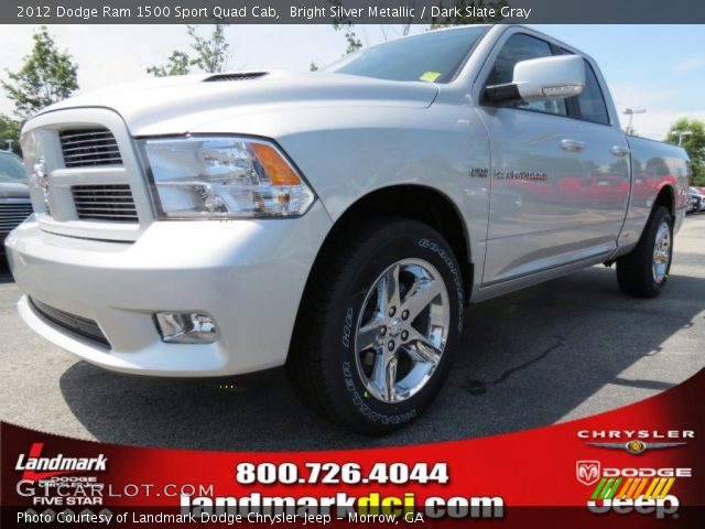 2012 Dodge Ram 1500 Sport Quad Cab in Bright Silver Metallic