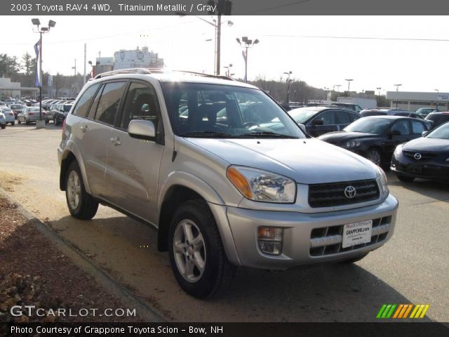 2003 Toyota RAV4 4WD in Titanium Metallic