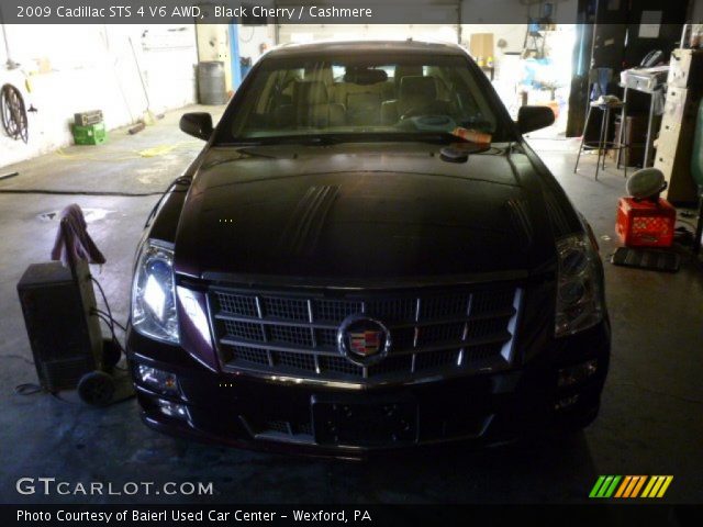 2009 Cadillac STS 4 V6 AWD in Black Cherry