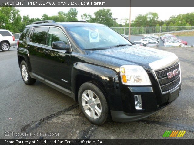 2010 GMC Terrain SLE AWD in Onyx Black