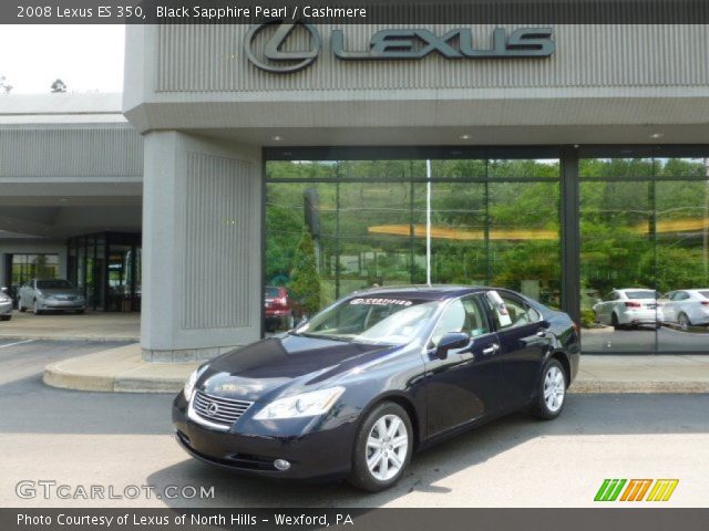 2008 Lexus ES 350 in Black Sapphire Pearl