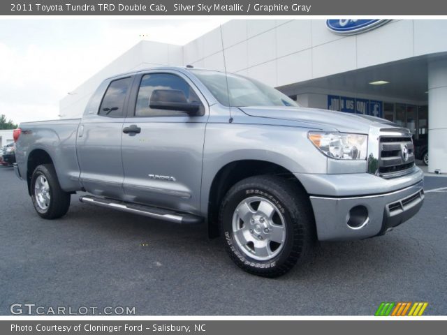 2011 Toyota Tundra TRD Double Cab in Silver Sky Metallic