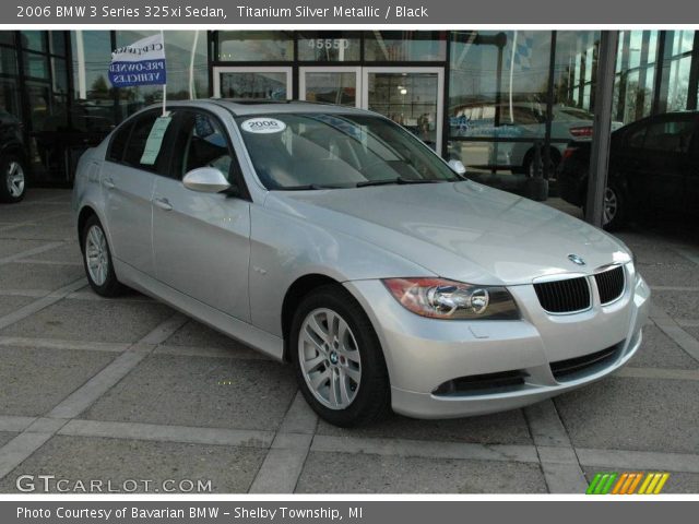 2006 BMW 3 Series 325xi Sedan in Titanium Silver Metallic