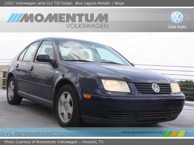 2002 Volkswagen Jetta GLS TDI Sedan in Blue Lagoon Metallic