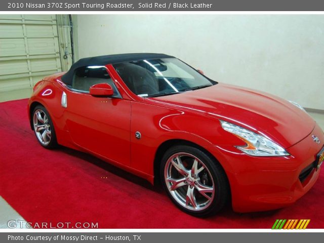 2010 Nissan 370Z Sport Touring Roadster in Solid Red
