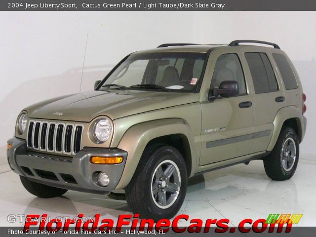 2004 Jeep Liberty Sport in Cactus Green Pearl