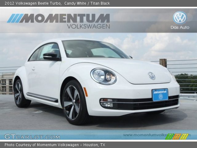 2012 Volkswagen Beetle Turbo in Candy White